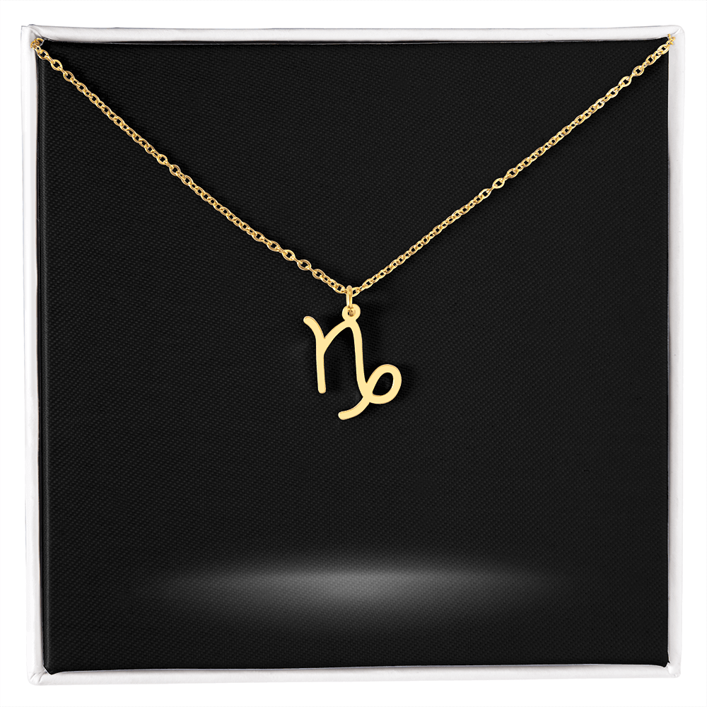 Zodiac Sign with Personalized Message Card