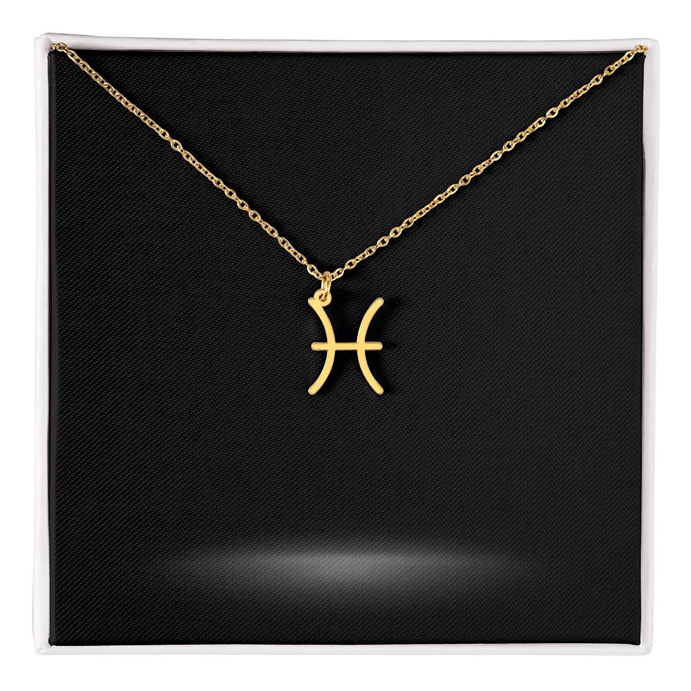 Zodiac Sign with Personalized Message Card