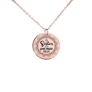 Coin Necklace - Fine Link