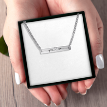 Load image into Gallery viewer, Bar Necklace - Cuban Link
