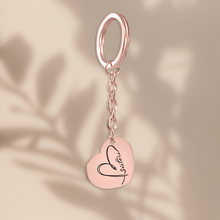 Load image into Gallery viewer, Heart Keychain
