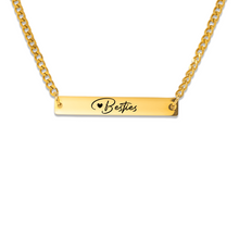 Load image into Gallery viewer, Bar Necklace - Cuban Link
