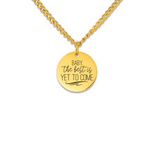 Load image into Gallery viewer, Coin Necklace - Cuban Link
