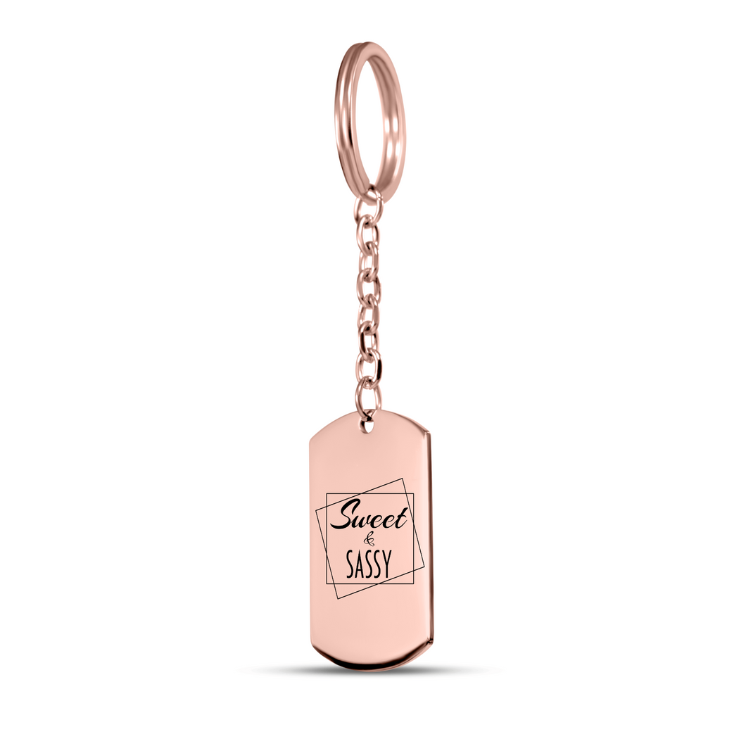 Tag Keychain